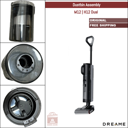 Dreame M12, H12 Dual | Original Spare Parts & Accessories: Dustbin Assembly