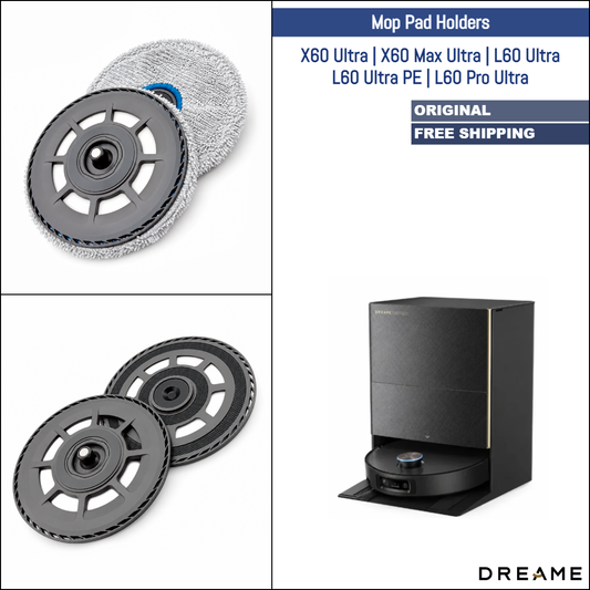 Dreame X60 Ultra, X60 Max Ultra, L60 Ultra, L60 Ultra PE, L60 Pro Ultra | Original Spare Parts & Accessories: Mop Pad Mount Tray Holder