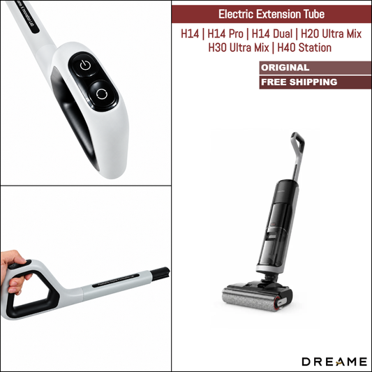 Dreame H14, H14 Pro, H14 Dual, H20 Ultra Mix, H30 Ultra Mix, H40 Station | Original Spare & Repair Parts: Electric Rod Wand Extension