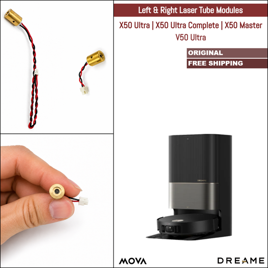 Dreame X50 Ultra, X50 Ultra Complete, X50 Master, MOVA V50 Ultra | Original Spare & Repair Parts: Left & Right Laser Tube Modules