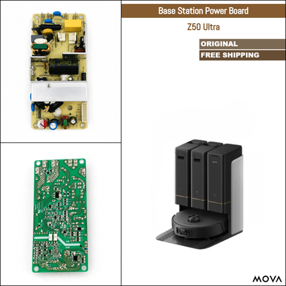 MOVA Z50 Ultra | Original Spare & Repair Parts For Auto Dock: Base Station Power Board