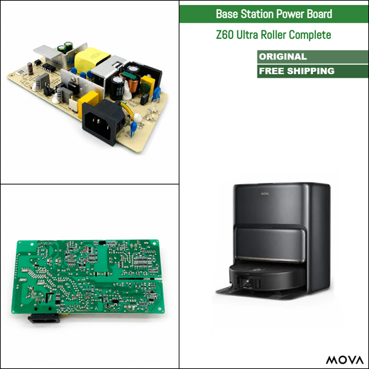 MOVA Z60 Ultra Roller Complete | Original Spare & Repair Parts For Auto Dock: Base Station Power Board