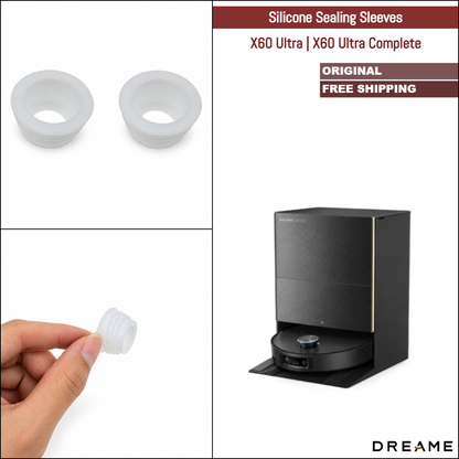 Dreame L10s Pro Ultra, L10s Pro Ultra (Heat), X40 Ultra, L30 Pro Ultra | Original-Ersatz- und Reparaturteile für Auto Empty Dock: Silikon-Dichtungshülsen