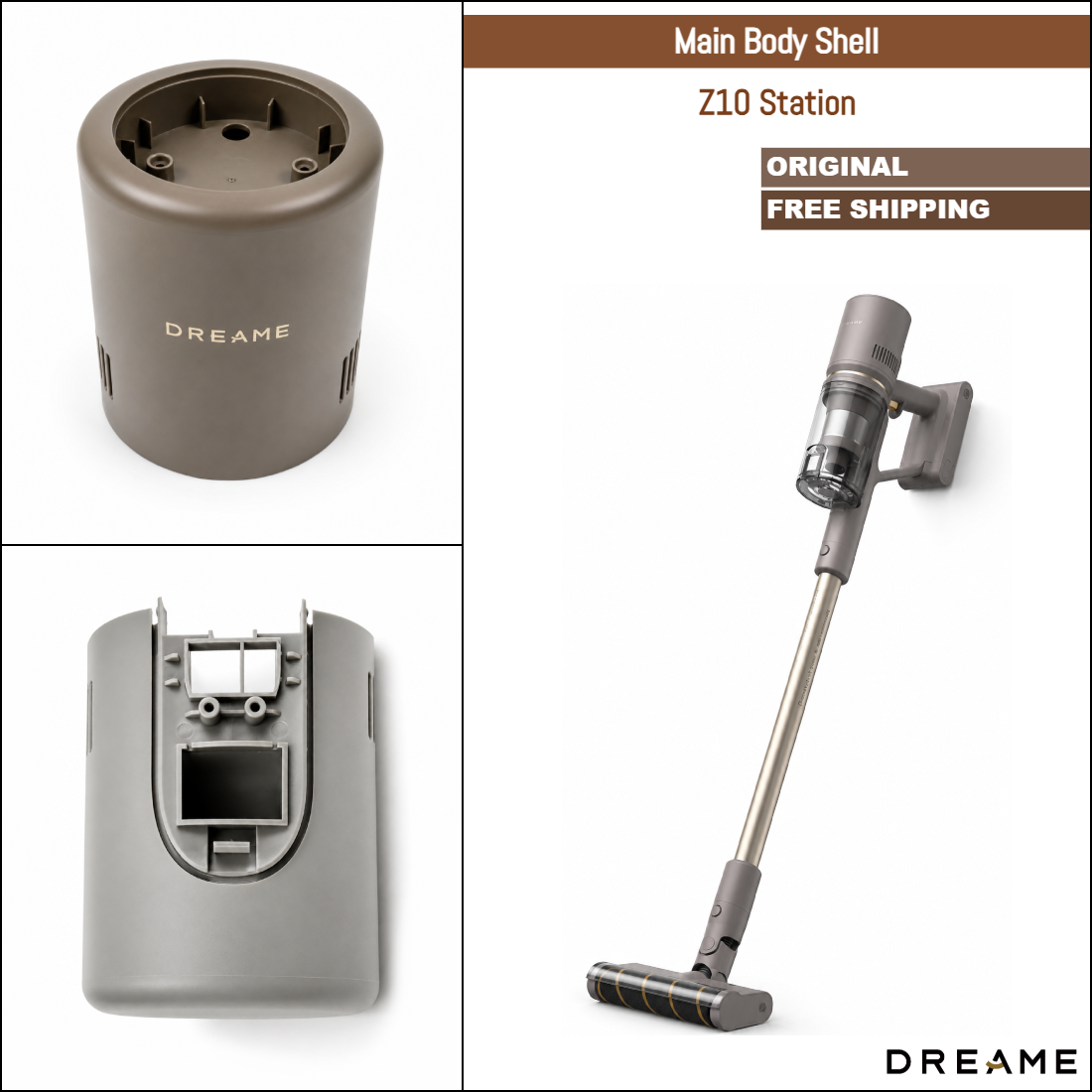 Dreame Z10 Station | Original Spare Parts & Accessories: Main Body Shell