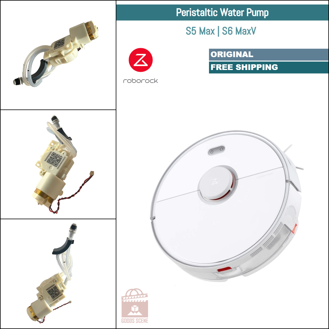 Roborock S5 Max, S6 MaxV | Original Spare & Repair Parts: Peristaltic Pump