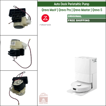 Roborock Qrevo MaxV, Qrevo Pro, Qrevo Master, Qrevo S | Original Spare & Repair Parts For Auto Dock: Peristaltic Pump
