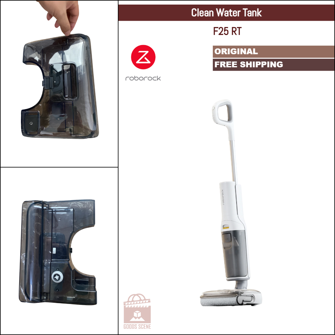 Roborock F25 RT | Original Spare & Repair Parts: Clean Water Tank