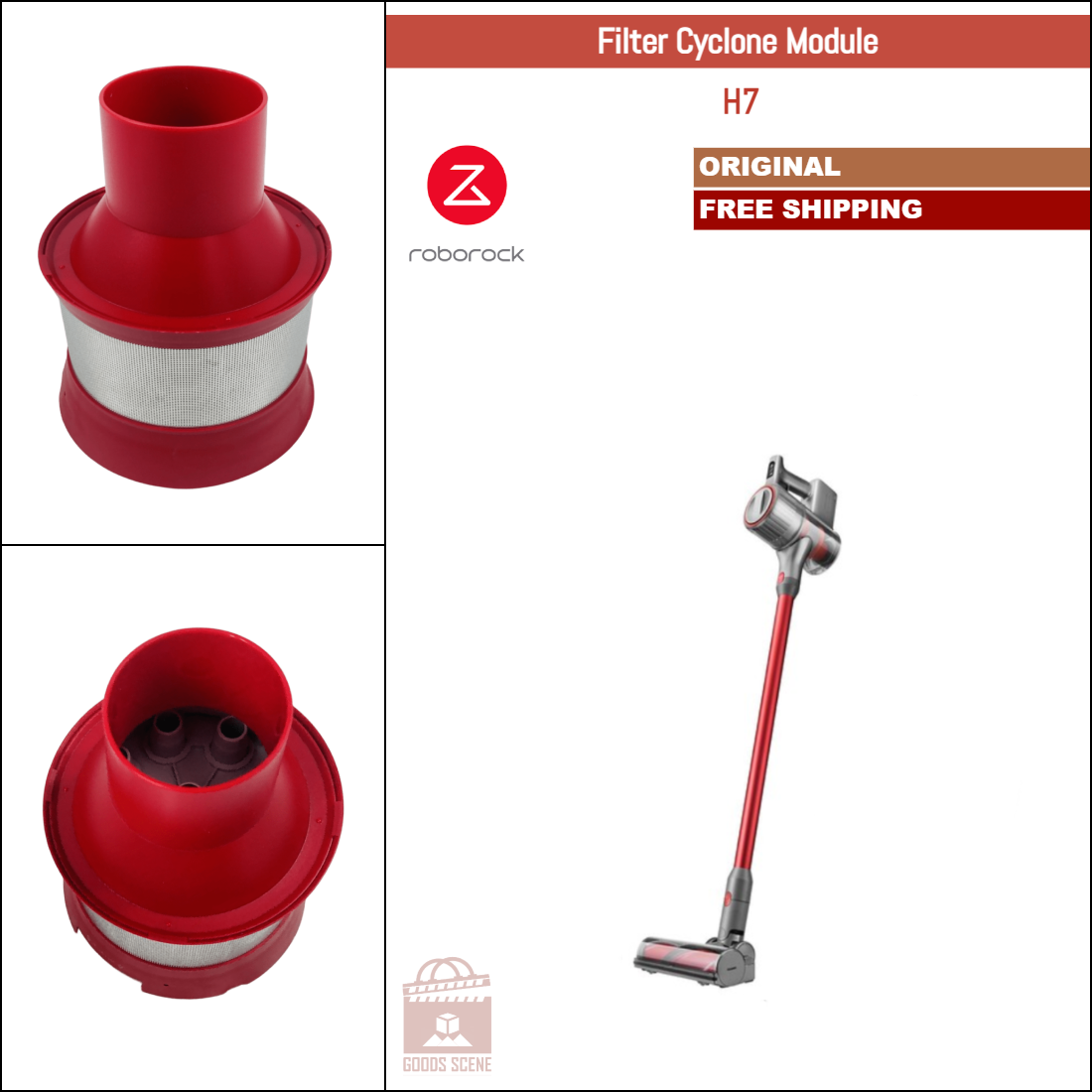 Roborock H7 | Original Spare Parts & Accessories: Filter Cyclone Module
