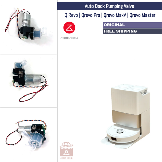 Roborock Q Revo, Qrevo Pro, Qrevo MaxV, Qrevo Master | Original Spare & Repair Parts For Auto Empty Dock: Water Pumping Valve