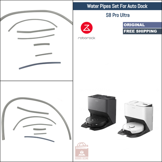 Roborock S8 Pro Ultra | Original Spare & Repair Parts For Auto Dock: Water Pipes Set
