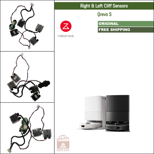 Roborock Qrevo S | Original Spare & Repair Parts: Right & Left Cliff Sensors With Wall Sensor Assembly