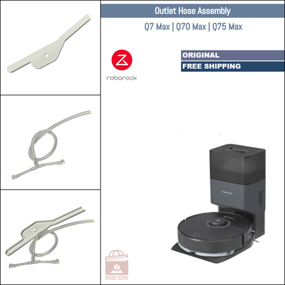 Roborock Q7 Max, Q70 Max, Q75 Max | Original Spare & Repair Parts: Outlet Hose Assembly