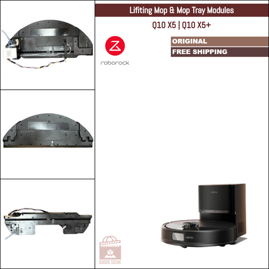 Roborock Q10 X5, Q10 X5+ | Original Spare & Repair Parts: Lifiting Mop Module And Mop Tray