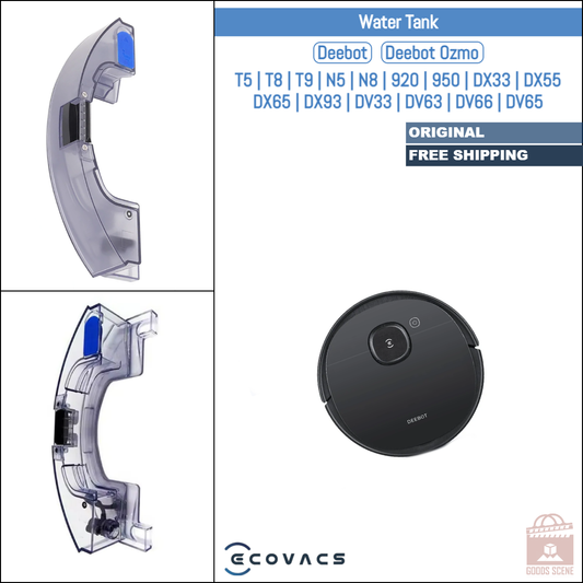 Ecovacs Deebot Ozmo T5, T8, T9, N5, N8, 920, 950, DX33, DX55, DX65, DX93, DV33, DV63, DV66, DV65 | OEM Spare Parts & Accessories: Water Tank
