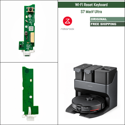 Roborock S7 MaxV Ultra | Original Spare & Repair Parts: Wi-Fi Reset Keyboard