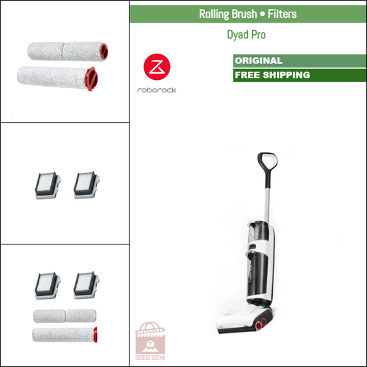 Roborock Dyad Pro | Original Consumable Parts & Accessories: Rolling Brush & Filter (Kit)