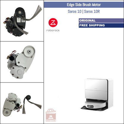 Roborock Saros 10, Saros 10R | Original Spare & Repair Parts: Side Brush Gearbox Motor, White