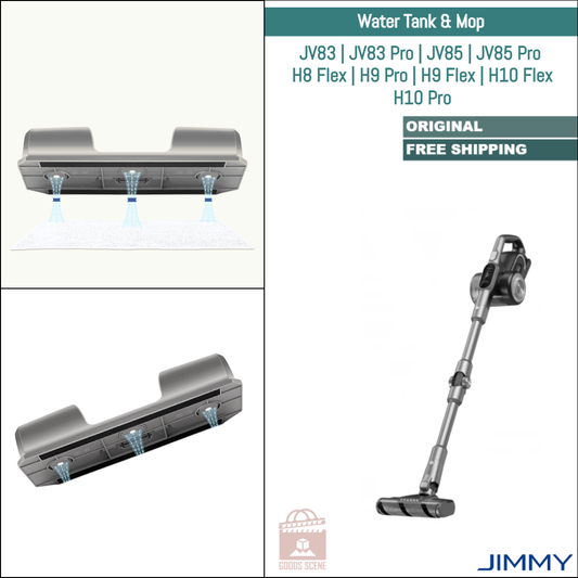 Jimmy JV83, JV83 Pro, JV85, JV85 Pro, H8 Flex, H9 Pro, H9 Flex, H10 Flex, H10 Pro | Original Spare & Repair Parts: Water Tank & Mop