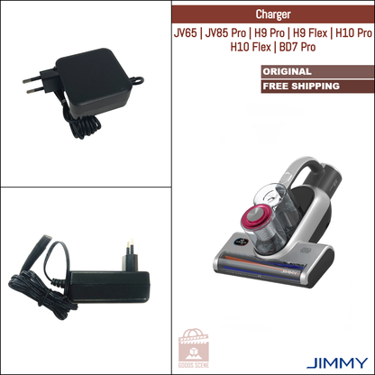 Jimmy JV65, JV85 Pro, H9 Pro, H9 Flex, H10 Pro, H10 Flex, BD7 Pro | Original Spare & Repair Parts: Charger