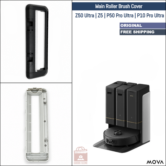 MOVA Z50 Ultra, Z5, P50 Pro Ultra, P10 Pro Ultra | Original Spare Parts & Accessories: Main Roller Brush Cover