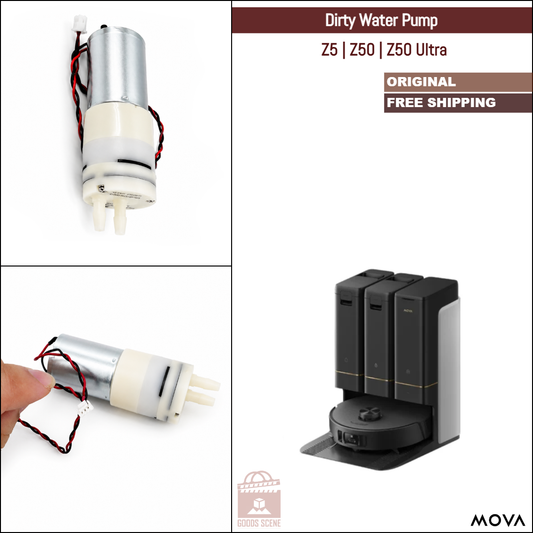 MOVA Z5, Z50, Z50 Ultra | Original Spare & Repair Parts: Dirty Water Pump