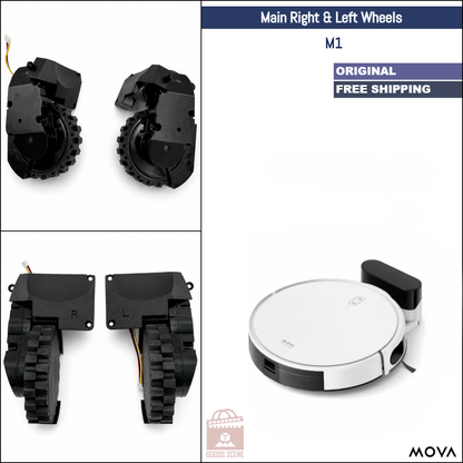 MOVA M1 | Original Spare & Repair Parts: Main Right & Left Wheels