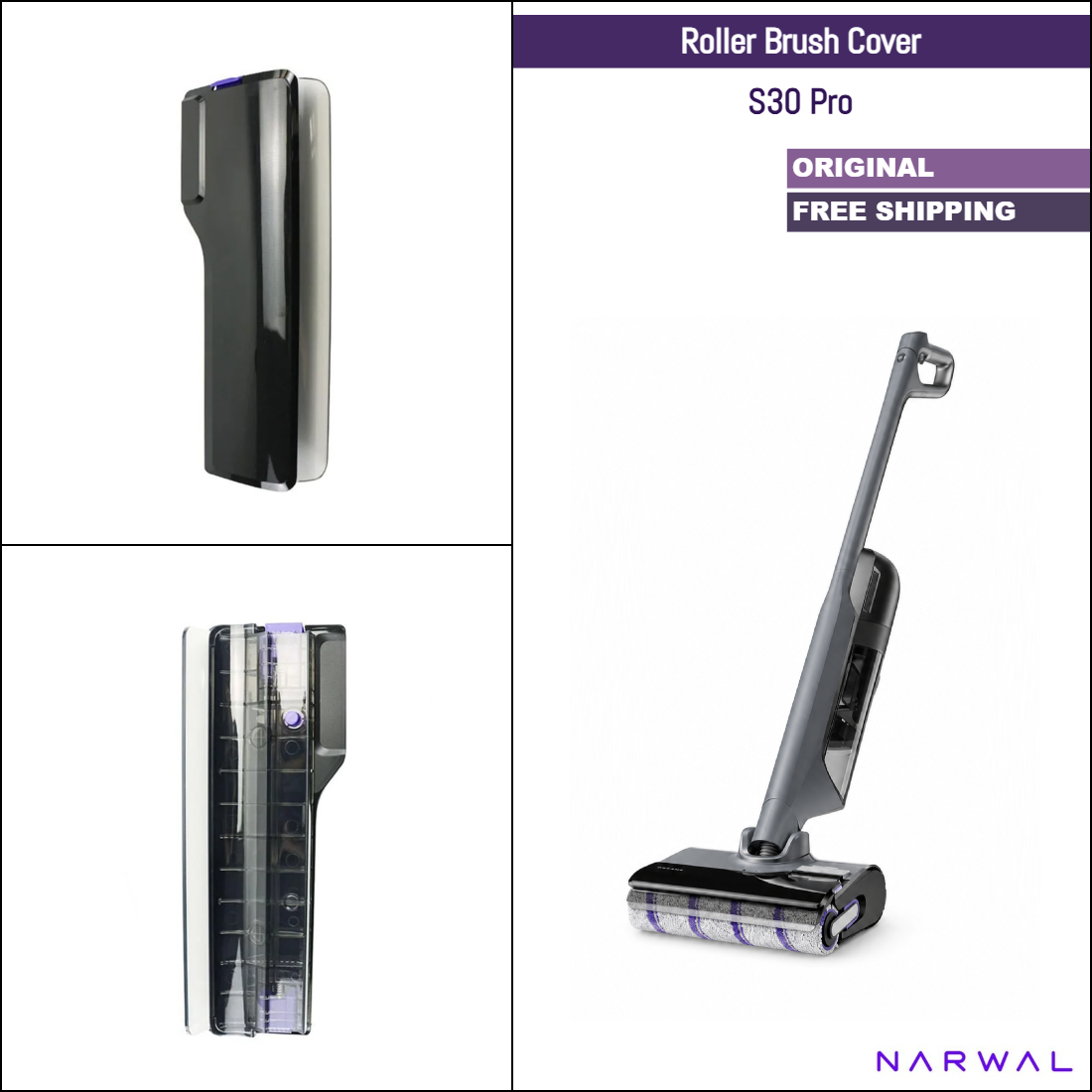 Narwal S30 Pro | Original Spare Parts & Accessories: Roller Brush Cover