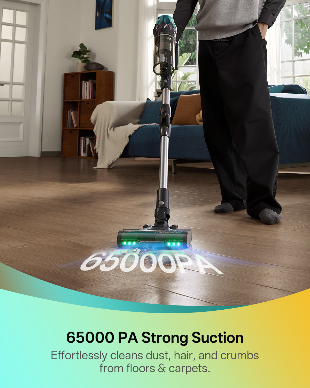 Vexilar V15 Max Blitz Cordless Stick Vacuum Cleaner & Mop | 65KPa Suction