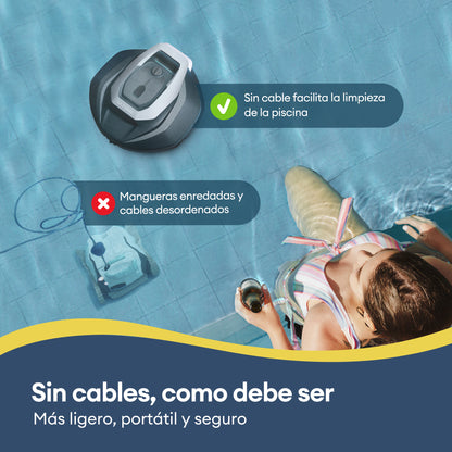 Ultenic Pooleco 10S Cordless Robotic Pool Cleaner | App & Remote Control