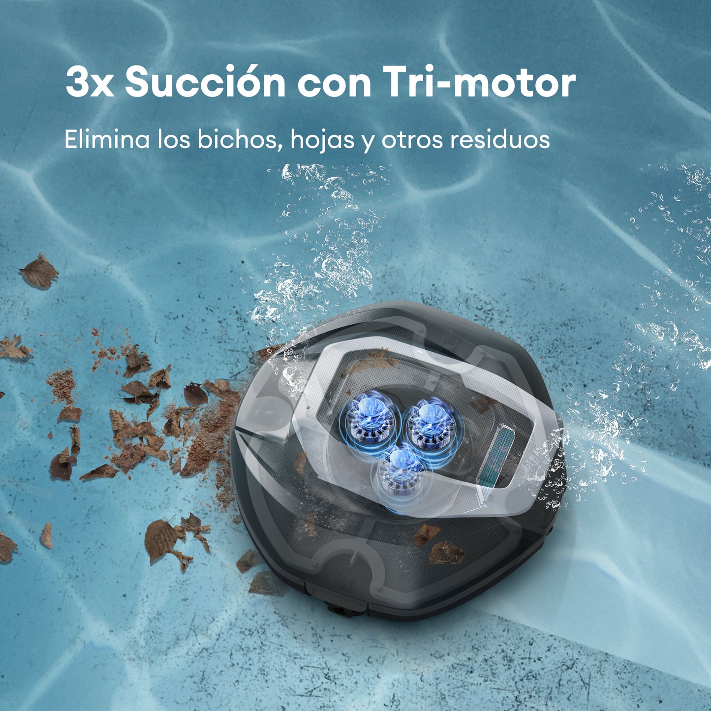 Ultenic Pooleco 10S Cordless Robotic Pool Cleaner | App & Remote Control