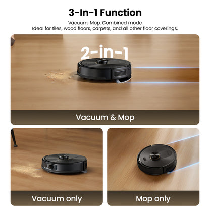 Proscenic Q20 Plus Robot Vacuum Cleaner & Mop with Bagless Self-Empty Station | 10000Pa Suction