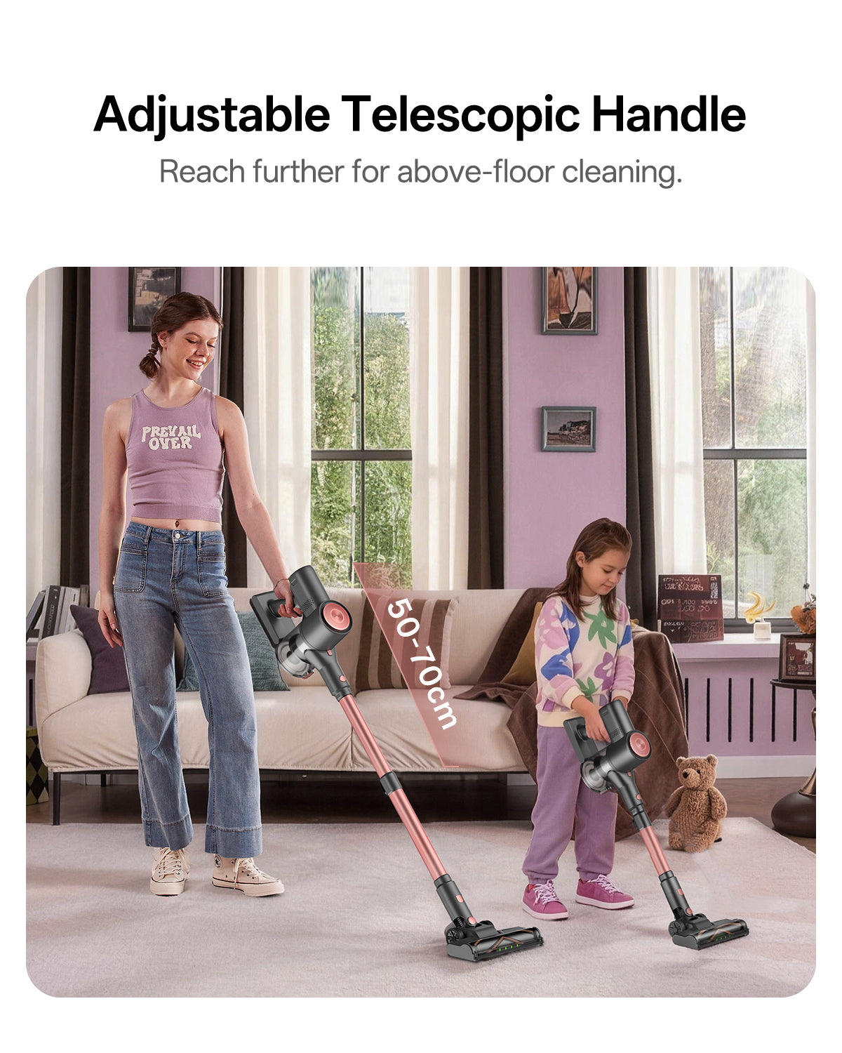 Vexilar V10 Pro Cordless Stick Vacuum Cleaner | 45KPa Suction