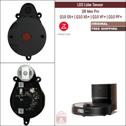 Roborock Q8 Max Pro, Q10 S5+, Q10 X5+, Q10 VF+, Q10 PF+ | Original Spare & Repair Parts: LDS Laser Lidar Sensor