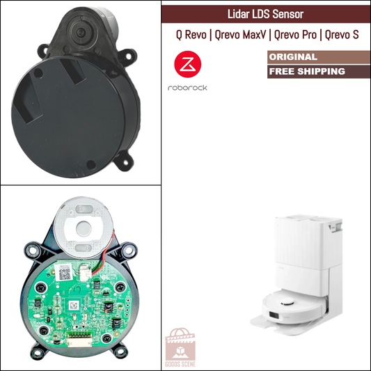 Roborock Q Revo, Qrevo MaxV, Qrevo Pro, Qrevo S | Original Spare & Repair Parts: LDS Laser Lidar Sensor