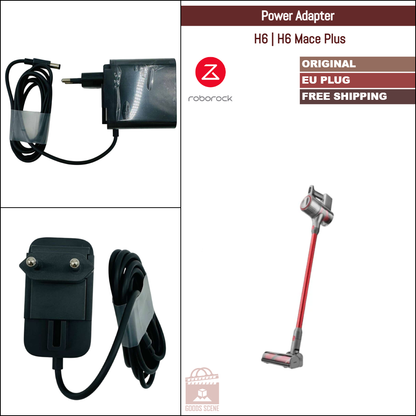 Roborock S4-, S5-, S6-, S7-, S8-Serie | Xiaowa E-Serie | Originales Netzkabel für Standard-Ladestation: US-, EU-, AU-, UK-Stecker 