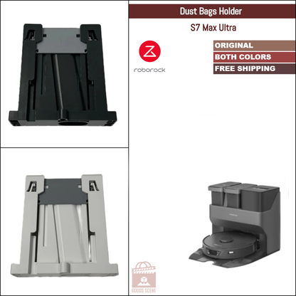Roborock S7 Max Ultra | Original Spare & Repair Parts For Auto Empty Dock: Dust Bags Holder Dispenser