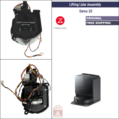 Roborock Saros 10 | Original Spare & Repair Parts: LDS Lifting Lidar Assembly