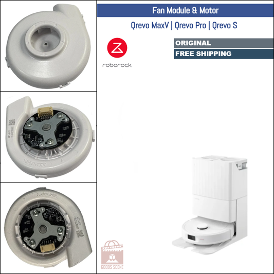 Roborock Qrevo MaxV, Qrevo Pro, Qrevo S | Original Spare & Repair Parts: Fan Motor Module 7000Pa