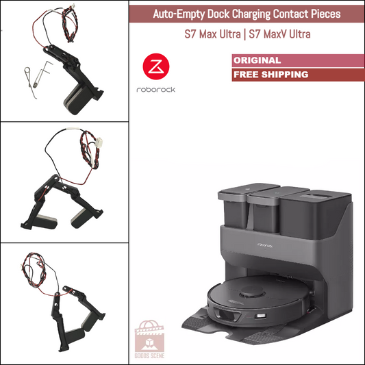 Roborock S7 Max Ultra, S7 MaxV Ultra | Original Spare & Repair Parts For Auto Empty Dock: Charging Contact Pieces