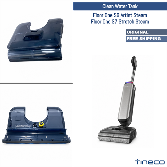 Tineco Floor One S9 Artist Steam, Floor One S7 Stretch Steam | Original Spare Parts & Accessories: Clean Water Tank Box