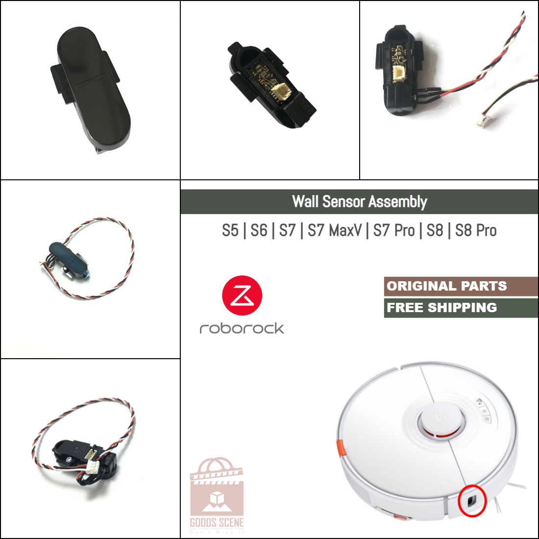 LDS afstandsmeetsensor for Roborock S85 S8 S7 for Maxv for Q85 Max LDS afstandsmeetsensor for Roborock S85 S8 S7 for Maxv for Q85 Max