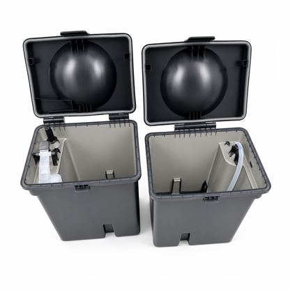 Roborock Qrevo Edge, Qrevo Pro, Qrevo Slim, Qrevo Plus, Qrevo Master, Qrevo S | Original Spare Parts & Accessories For Auto Dock: Black Clean And Dirty Water Tank Set