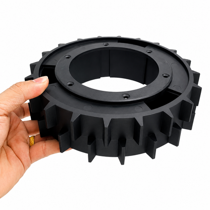 Roborock S4 Max, S5 Max, S6 Pure, S6 MaxV, S7 Pro, S8, Q5, Q7, Q Revo und verschiedene Modelle | Original Ersatz- und Reparaturteile: Omnidirektionales Vorderrad