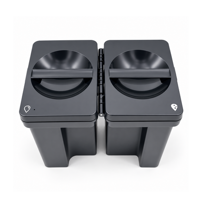 Roborock Qrevo Edge, Qrevo Pro, Qrevo Slim, Qrevo Plus, Qrevo Master, Qrevo S | Original Spare Parts & Accessories For Auto Dock: Black Clean And Dirty Water Tank Set