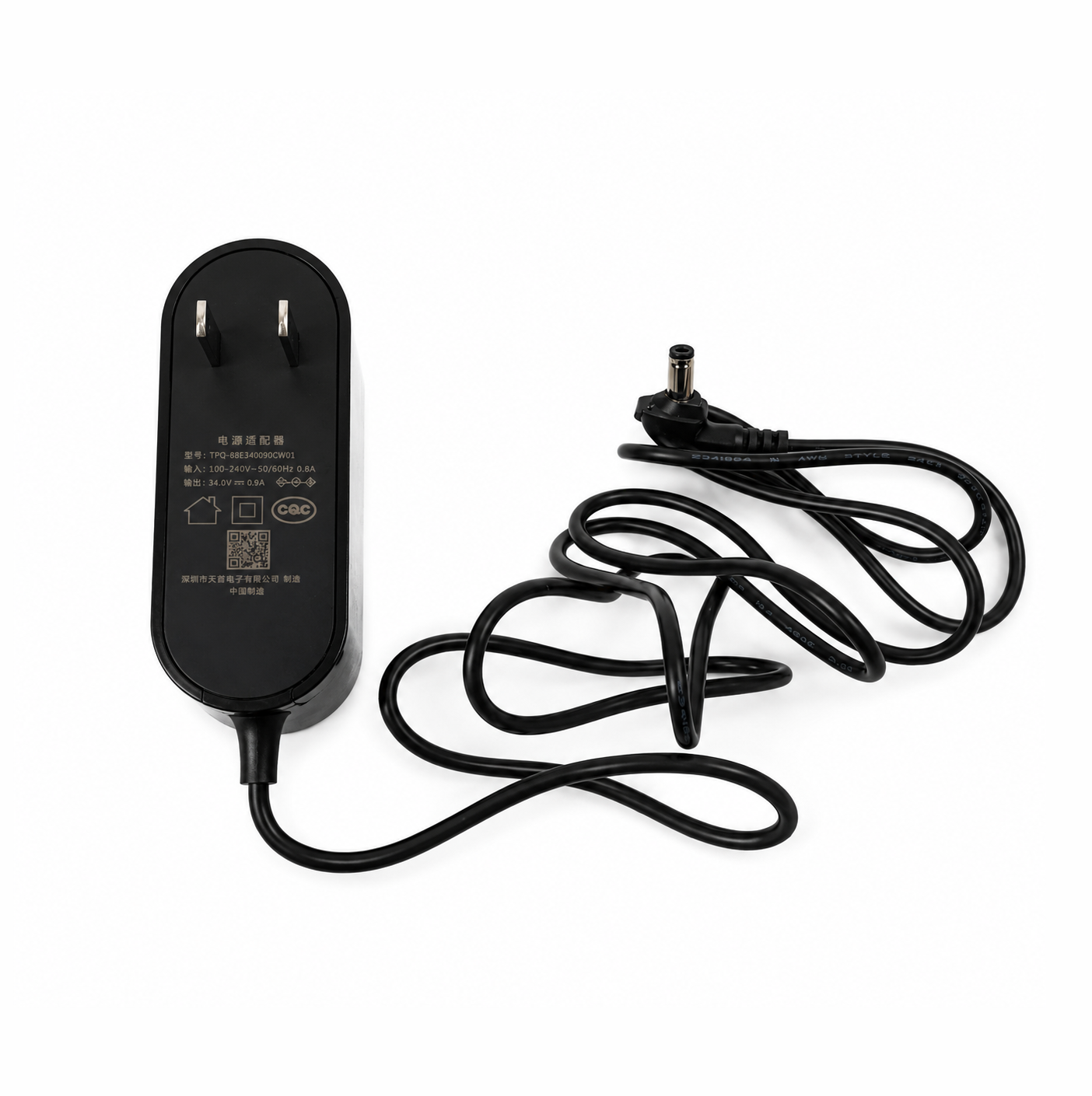 Dreame T30, T30 NEO, R20 | Original Spare & Repair Parts: Charging Power Adapter, US Plug