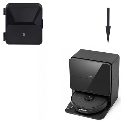 Roborock Saros 10, G30, S9 MaxV | Original Spare Parts & Accessories For Auto Dock: Black Clean And Dirty Water Tank