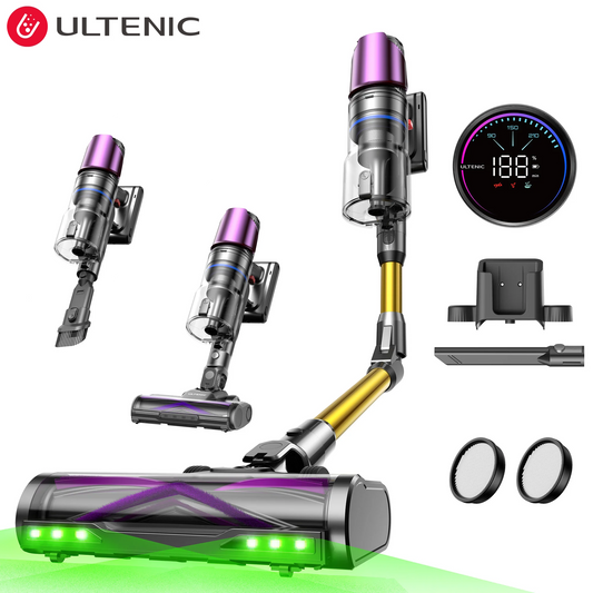Ultenic U20 Mopper Cordless Vacuum Cleaner & Mop | 55KPa Suction & Vacuum-Mop Function