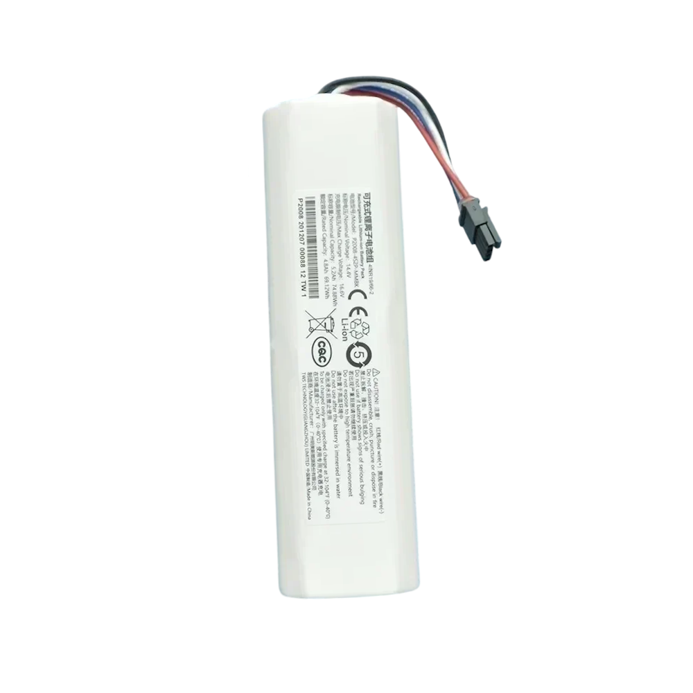 Dreame D9, F9, L10, L10 Pro, L10 Plus, Trouver Finder RLS3, RLS5, RLS5L | Original Spare & Repair Parts: OEM Battery Pack, 5200mAh