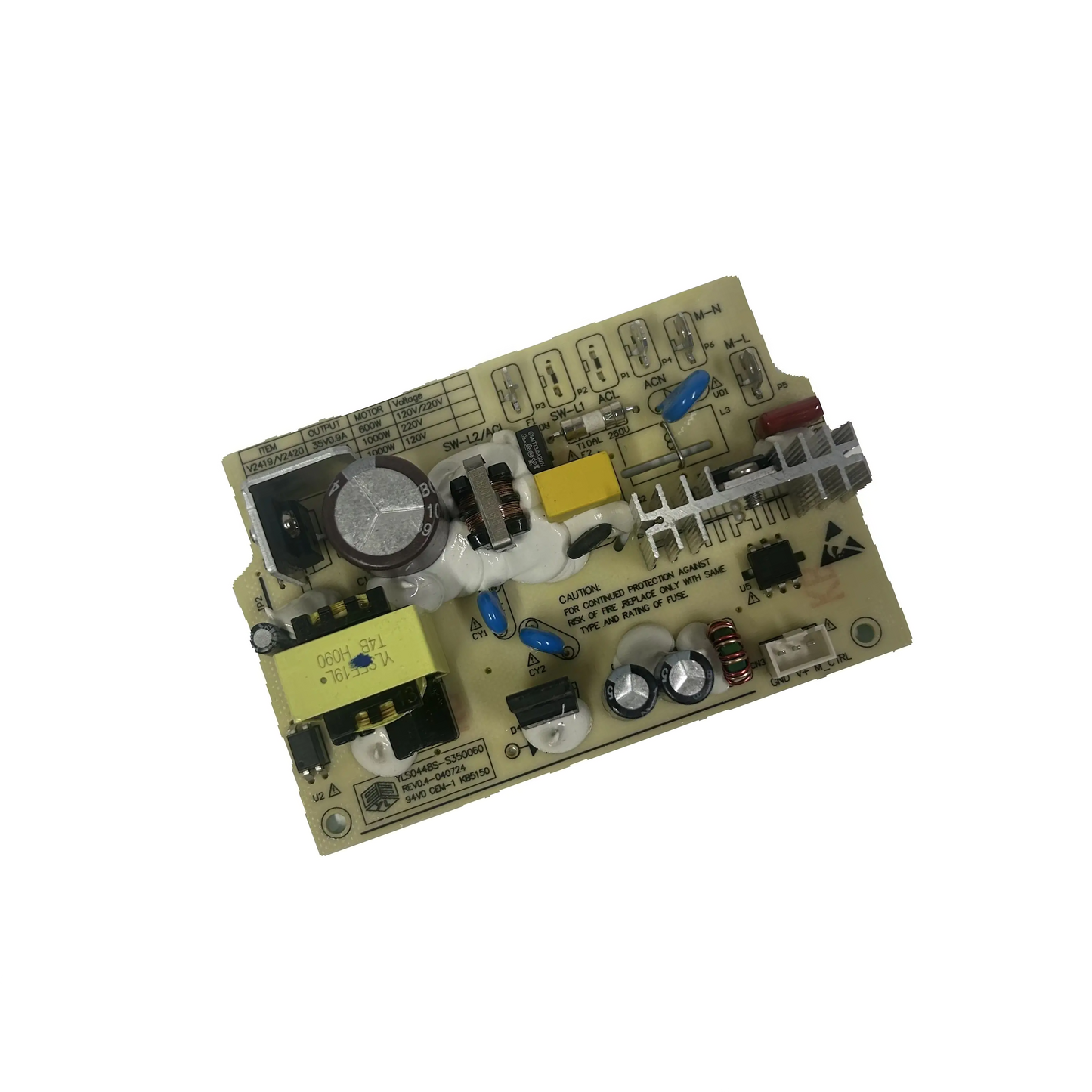 Dreame Z20 Station, Z30 Station, Z40 Station | Original Spare & Repair Parts: Base Station Power Board