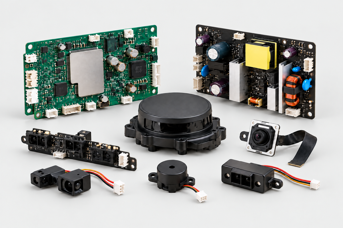 Électronique, circuits imprimés et capteurs